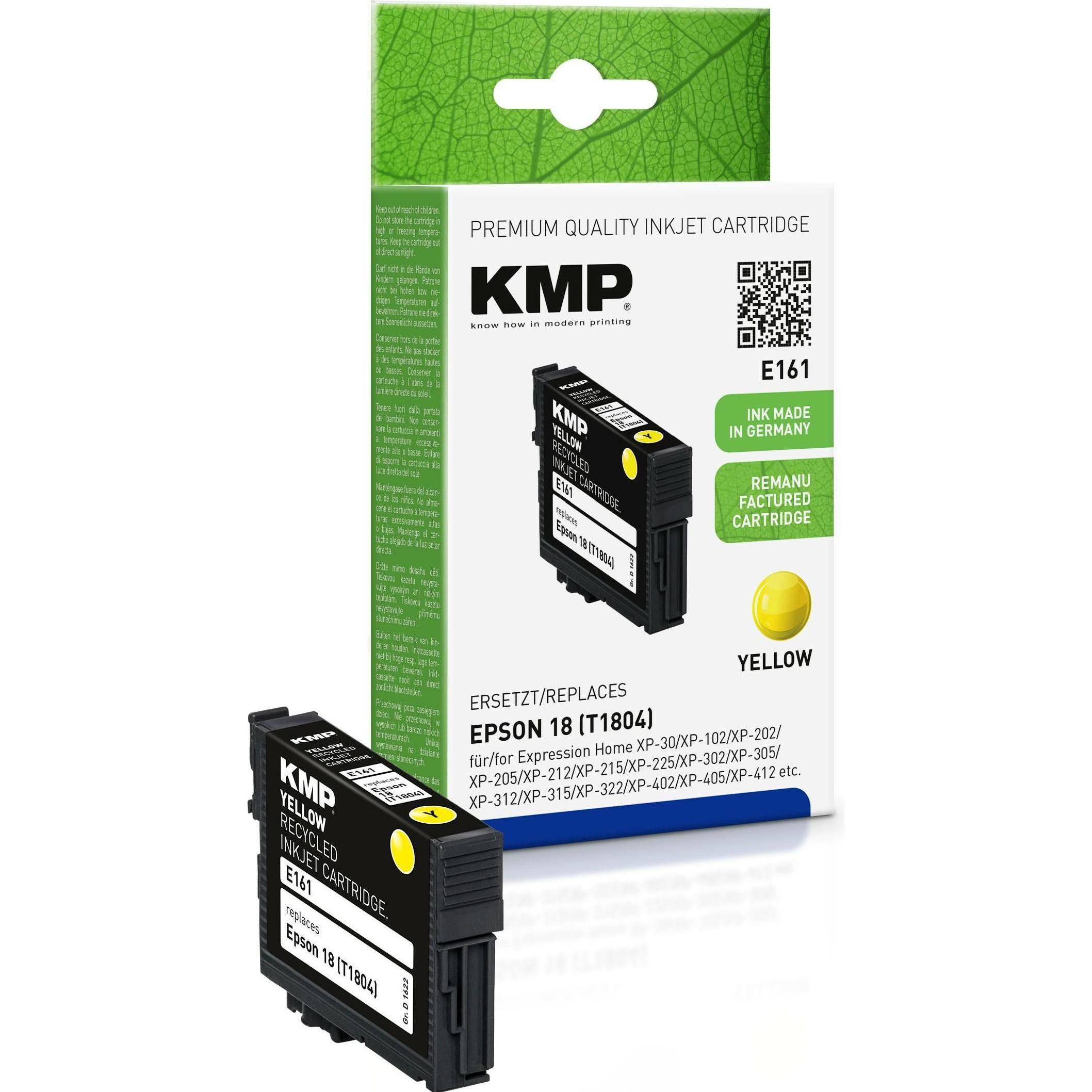 KMP, Druckerpatrone, Tinte ersetzt 18 (T1804) (Y)
