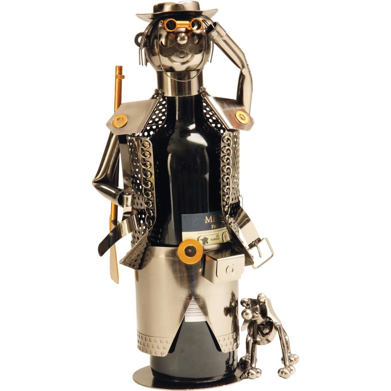 IKO, Wein Zubehör, Wein-Flaschenhalter 'Jäger' h=32cm (Weinflaschenhalter)