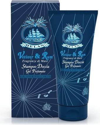 Immagine prodotto Hela Vetiver & Rum Shampoo e Bagnoschiuma Profumato 200ml Made in Italy (200 ml)