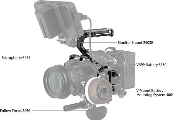 Produktbild SmallRig Camera Cage Kit für Nikon Z 6III 4520 (Cage)