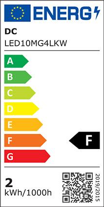 Energie-Label Scharnberger+Hasenbein LED-Leuchtmittel (G4, 190 lm, 1x)