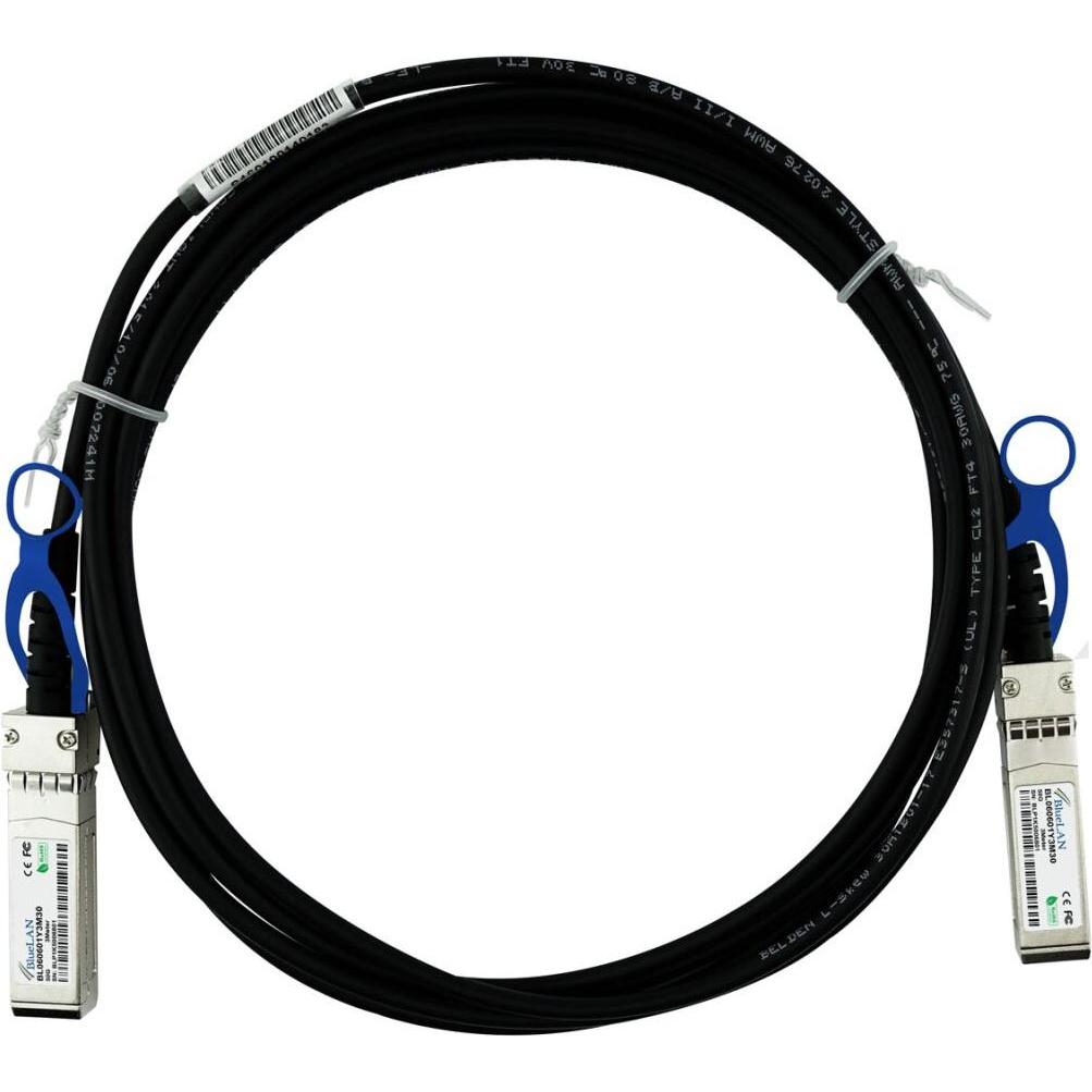 BlueLAN Fortinet FN-CABLE-SFP56-DAC-L50CM kompatibles DAC SFP56 BL060601Y0.5M30, Transceiver
