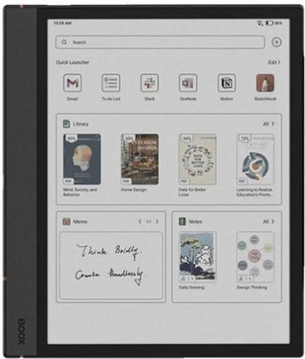 Actual product image Onyx Boox Note Air4 C (10.30", 64 GB, Black)