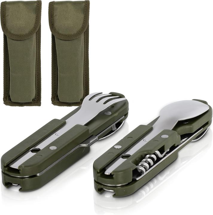 Actual product image KS-11 Campingbesteck-Set (6-teilig)