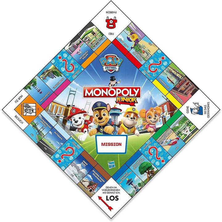 Produktbild Winning Moves Monopoly Junior (Deutsch, 2 - 4 Spieler)