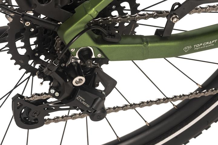 Image du produit Adore E-Trekkingbike 28" Alu Trekking E-Bike ATX-670 Mittelmotor 60NM / 15Ah Grün (53 cm)