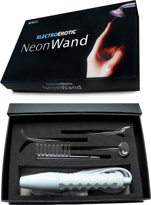 Produktbild Kinklab Neon Wand - weisser Griff, rotes Licht