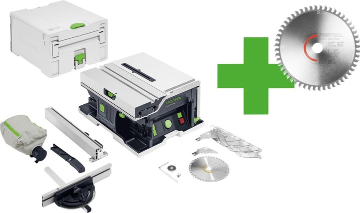 Festool Akku-Tischkreissäge CSC SYS 50 EBI-Basic Mt Edt
