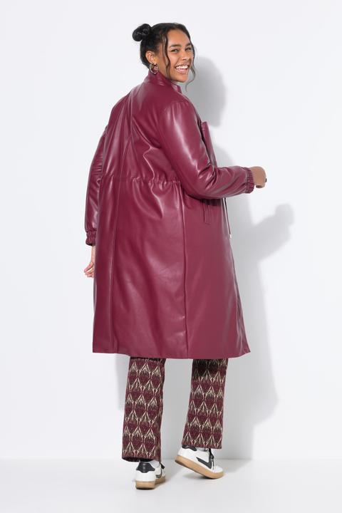 Image du produit Studio Untold Manteau en simili. Cordon de serrage à la taille (46, 48)
