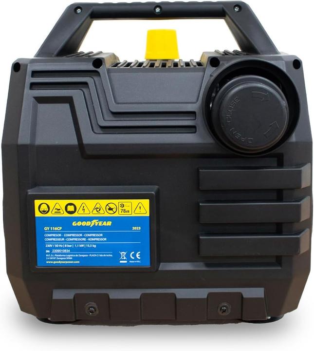 Actual product image Goodyear Compressor (6 l, 8 bar)