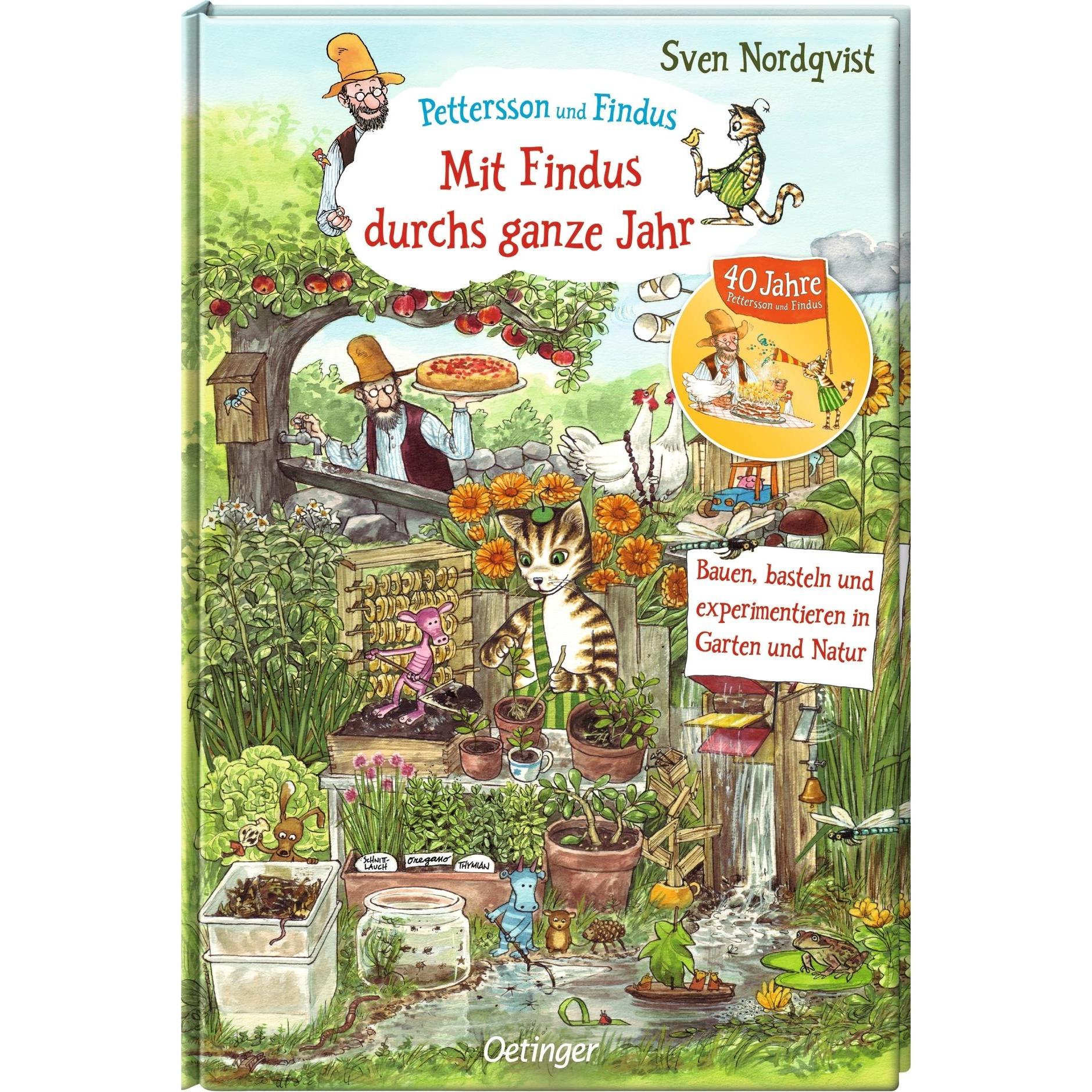 Pettersson und Findus. Mit Findus durchs ganze Jahr, Kinderbücher von Eva-Lena Larsson, Kennert Danielsson