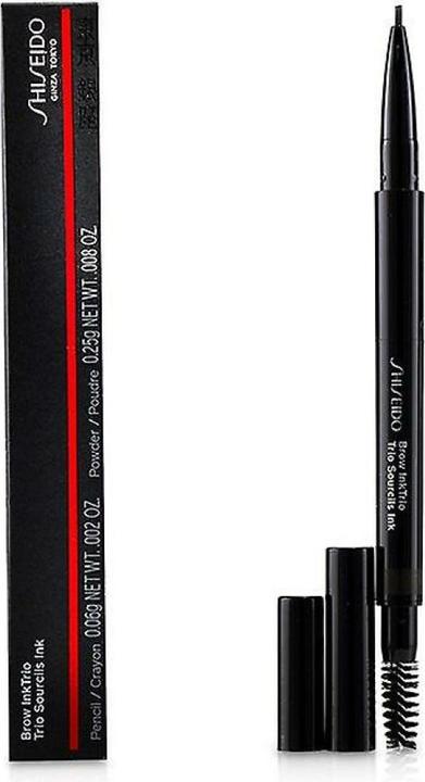 Actual product image Shiseido Brow InkTrio (04 Ebony)