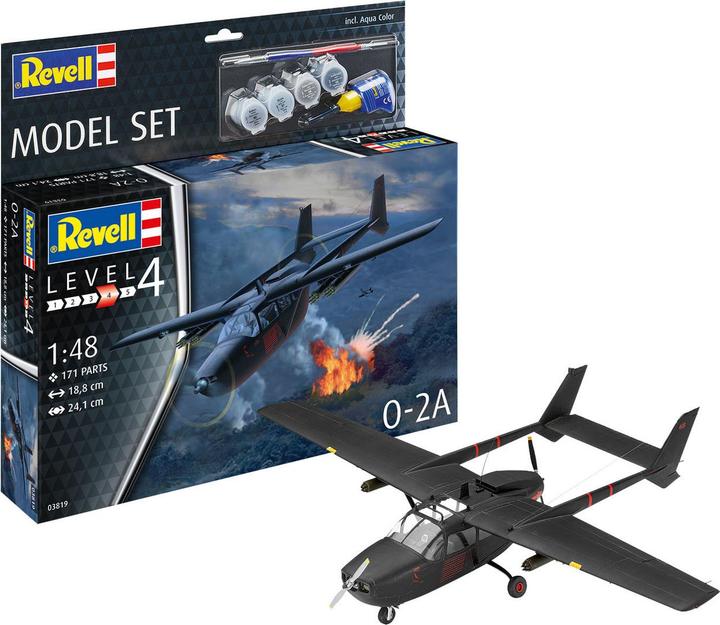 Actual product image Revell MS O-2A Skymaster