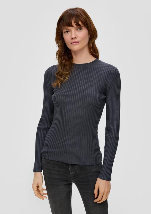 Immagine prodotto s.Oliver Strickpullover Rippstrickpullover aus Viskosemix (44)