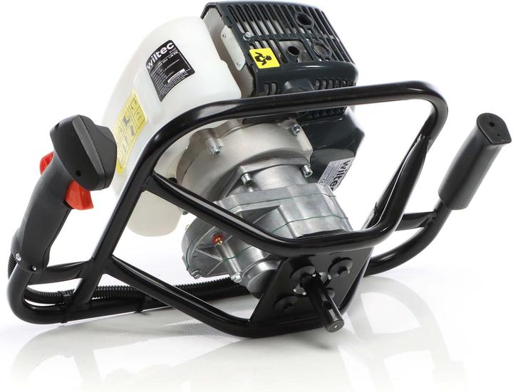 Actual product image Wiltec Petrol Ground Drill 1.4kW Earth Auger Drill 1.9HP 52cc