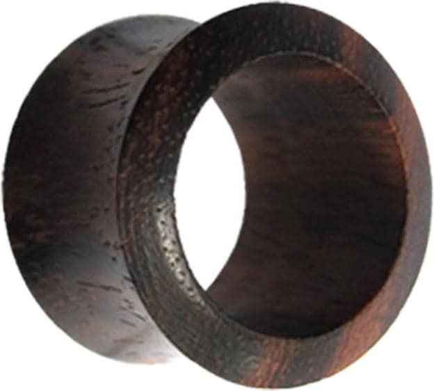 Produktbild Star Piercing Flared Tunnel aus Narra Holz (ohne Messing, Organisch)