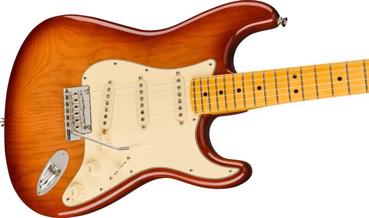 Actual product image Fender American Professional II Stratocaster Sienna Sunburst MN elektrische gitaar met koffer (Classical guitar)