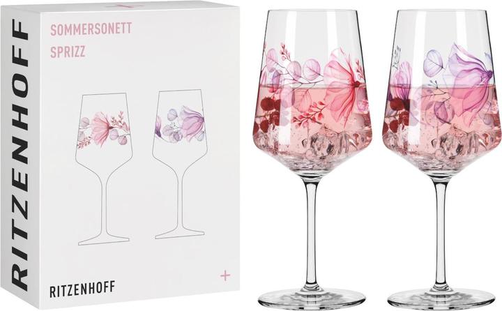 Image du produit Ritzenhoff Sommersonett Sprizz (K. Kolberg) 2er Set #21 #22 F25 (5.44 dl, 2 x, Verres à apéritif)