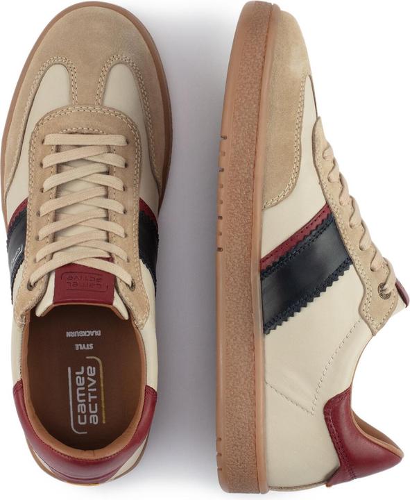 Actual product image Camel Active Sneaker Split/Nappa BEIGE/BLAU (44)