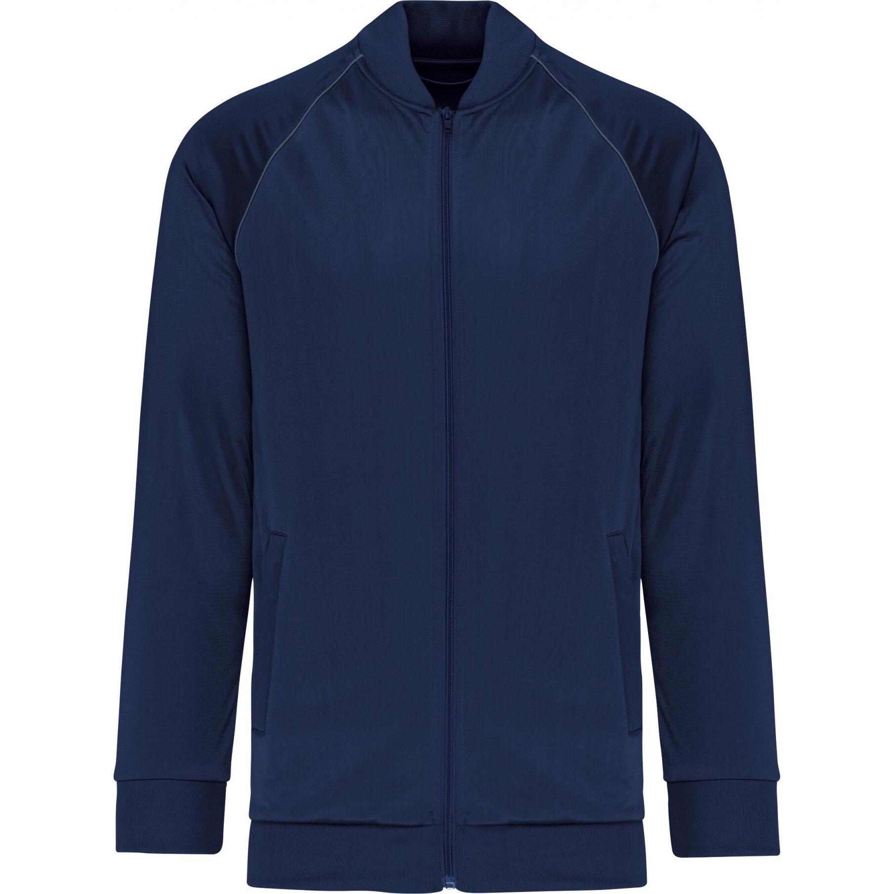 Proact, Herren, Pullover, Sweatjacke mit Reissverschluss und Einfassung, Blau, (XXL)