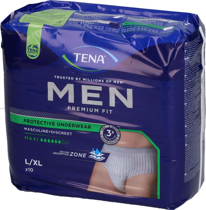 Produktbild Tena Men Premium Fit Underwear (10x, Large)