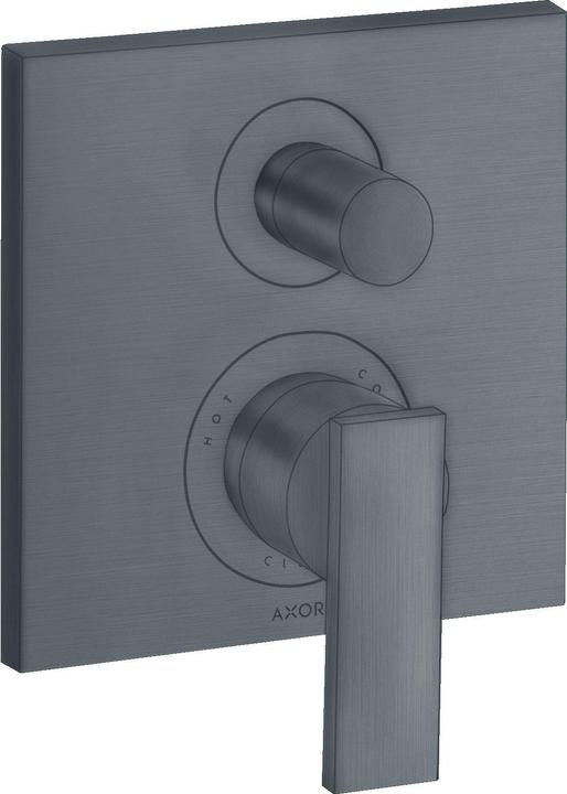 hansgrohe Einhebel-Wannenmischer AXOR CITTERIO Unterputz brushed black chrome