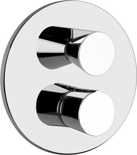 Produktbild Gessi Cono Fertigmontageset für Unterputz-Thermostat, 3-Wege-On-Off-Umlenkkartusche, 45136