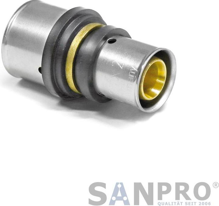 Actual product image Sanpro THPRESS Pressfitting Reduction - Reducer TH Contour 26x3 - 20x2 (Press connection)