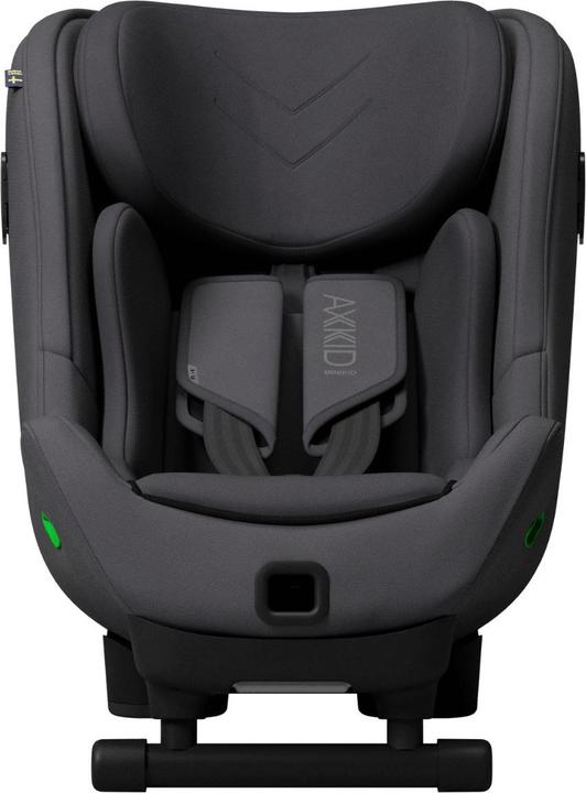 Actual product image Axkid Minikid 4 MAX Car Seat, 61–125 cm, gray (Booster seat, ECE R129/i-Size Standard)