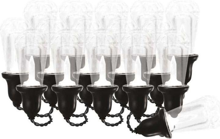 Emos Chaîne de fête 16x 1 LED transparente 3,6 m blanc froid IP44 DCPW04 (7.60 m)