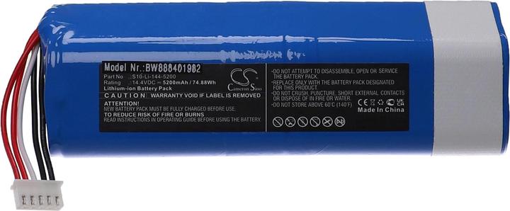 Actual product image Vhbw Battery for Ecovacs Deebot Ozmo
