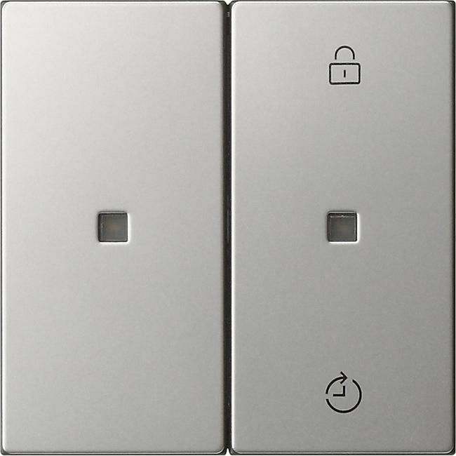 Gira 5493600 eNet Funk, Taster + Schalter, Silber