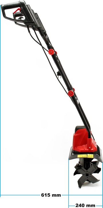 Produktbild Wiltec Elektro Bodenfräse 1050W 380U/min Kultivator Gartenfräse Gartenhacke