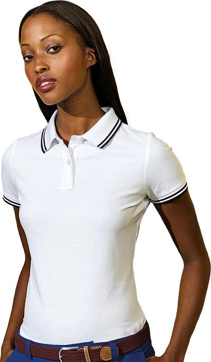 Immagine prodotto Asquith & Fox Polo con strisce colorate a contrasto (L)