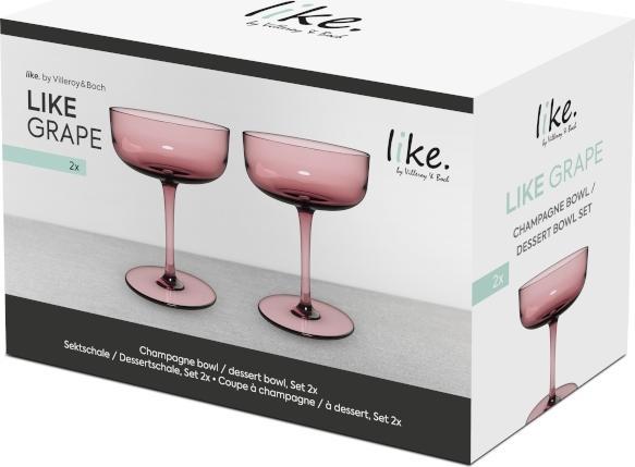 Actual product image Like. by Villeroy & Boch Like (12 cl, 2 Glasses, Champagne glasses)