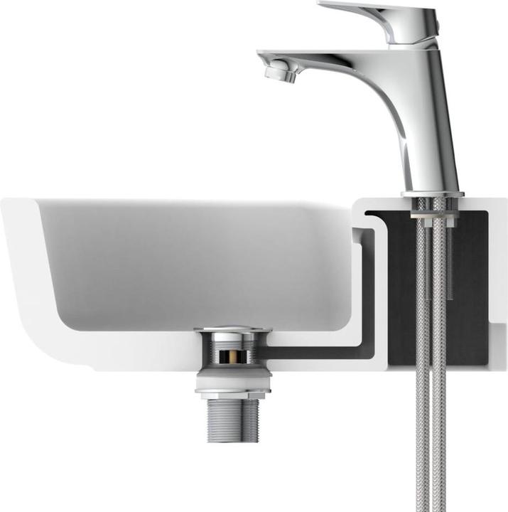 Actual product image Schütte BOSTON Waschtischarmatur