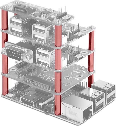 Produktbild Delock Montageset für Raspberry, 30mm