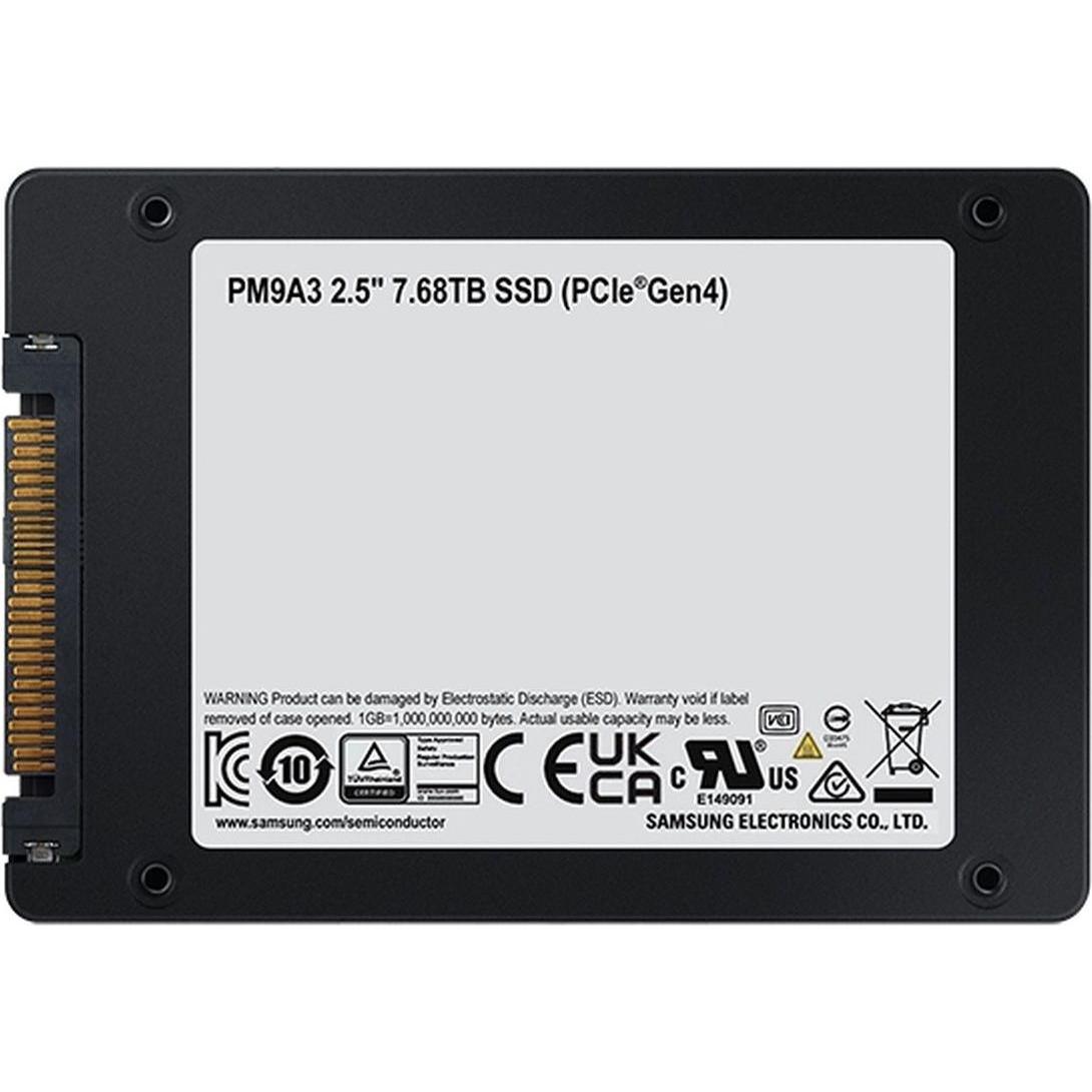Samsung PM9A3 Retail (7680 GB, 2.5"), SSD