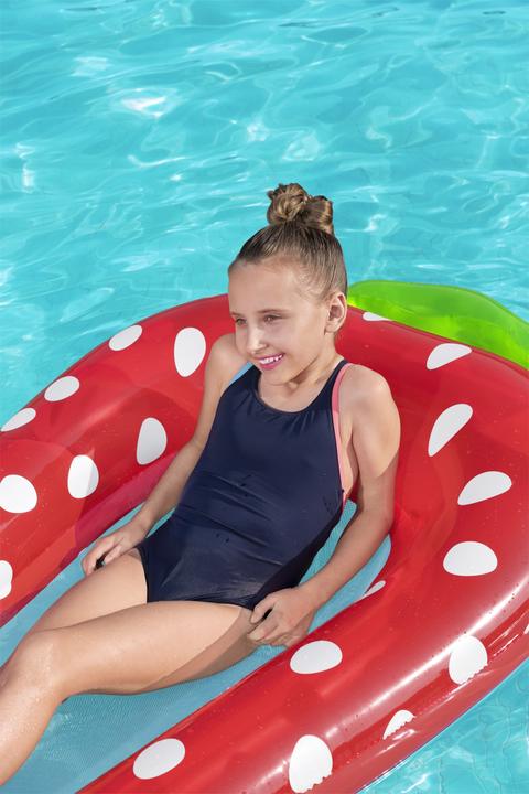 Produktbild Bestway Aufblasbare Netzmatratze Strawberry 178 x 103 cm 43644