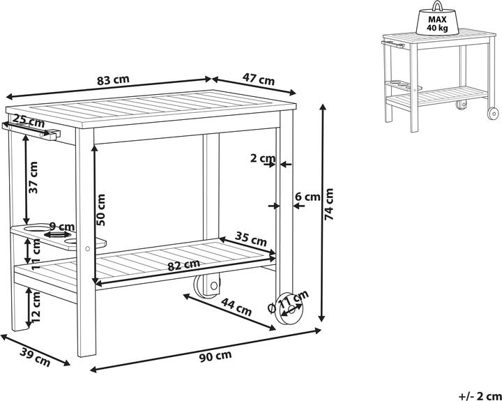 Produktbild Beliani Sassari Ii