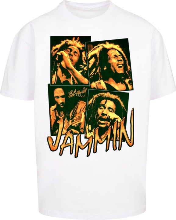 Produktbild Merchcode Bob Marley Jammin Live Oversize Tee - 174459 (L)