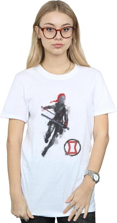 Produktbild Avengers Endgame Painted Black Widow TShirt (S)