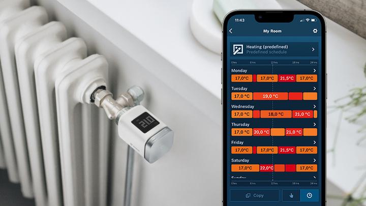 Actual product image Bosch Hausgeräte Heizkörper-Thermostat II