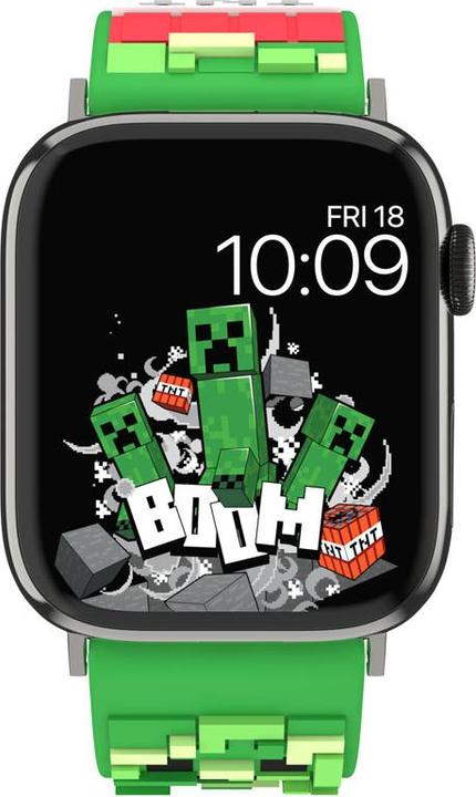 Immagine prodotto Moby Fox Bracciale Minecraft per smartwatch Creeper (Silicone)