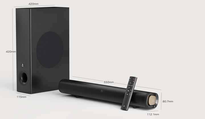 Immagine prodotto Creative Soundbar Stage Pro mit Subwoofer,Bluetooth,USB,schw