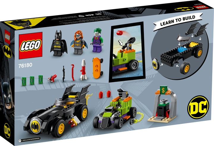 Image du produit LEGO Batmanvs. Joker : Poursuite en Batmobile (76180, LEGO DC)