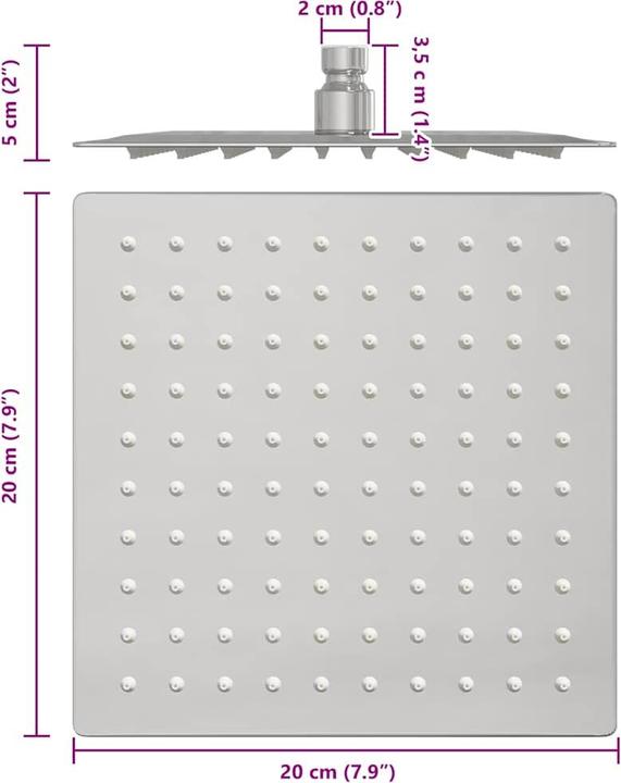 Image du produit vidaXL Regenbrause