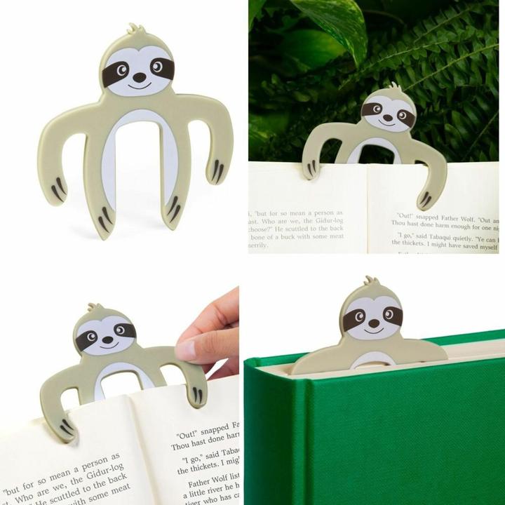 Bookchair Jungle Bookholder Sloth | Book Holder | Page Holder | Reading Aid | German Version