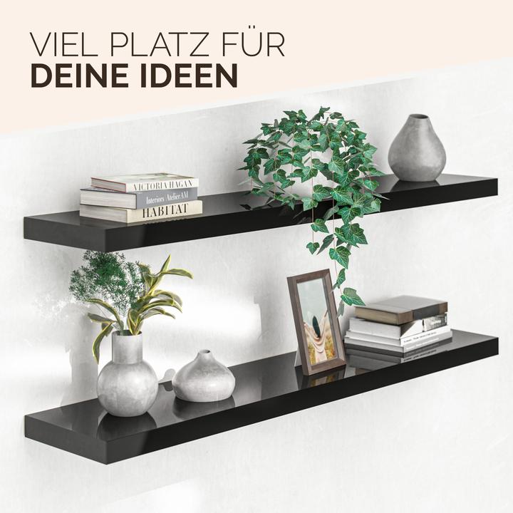 Actual product image Casaria Wandregale (110 x 23 x 3.8 cm)