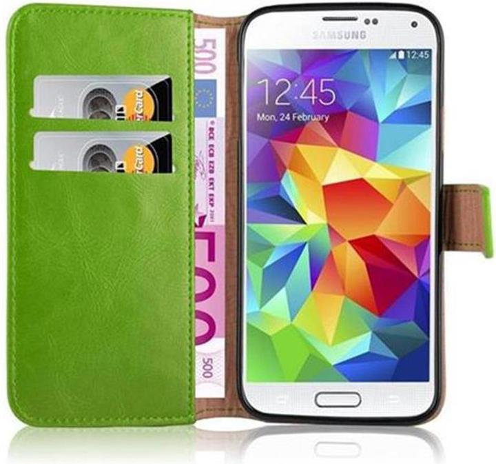 Actual product image Cadorabo Book Luxury Cover (Samsung Galaxy S5 Neo, Samsung Galaxy S5)